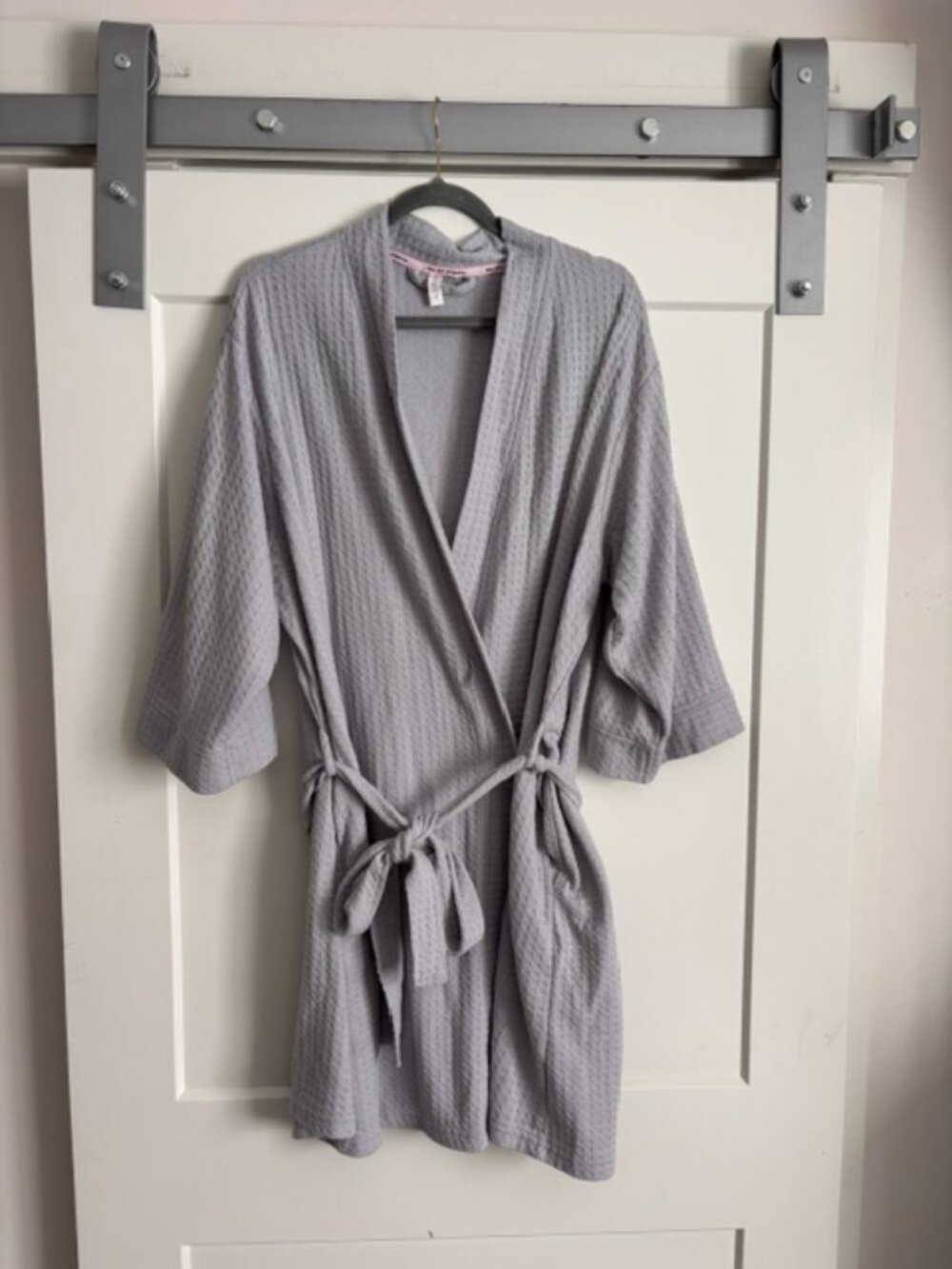 Joyspun Women's Waffle Kimono Robe